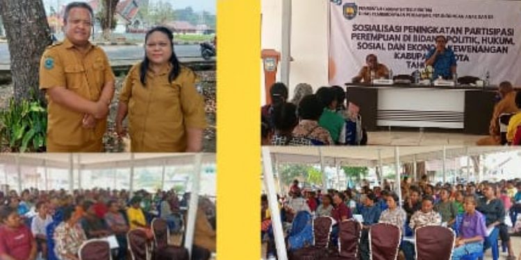 Dorong Perempuan Papua Mandiri: DP3AKB Teluk Bintuni Gelar Sosialisasi Penguatan UMKM
