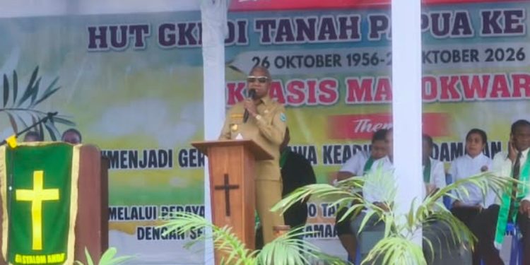 ​Gubernur Mandacan Buka Expo Pembangunan GKI Klasis Manokwari