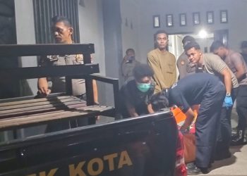 Jenazah Pria Ditemukan di Kontrakan Wosi Belakang Gereja Dok IV