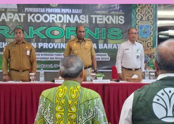Dishut Papua Barat Evaluasi Program Kerja dan Susun Rencana Strategis 2027