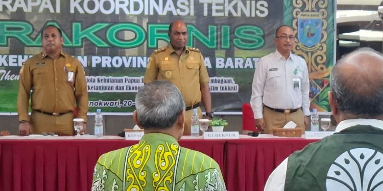Dishut Papua Barat Evaluasi Program Kerja dan Susun Rencana Strategis 2027