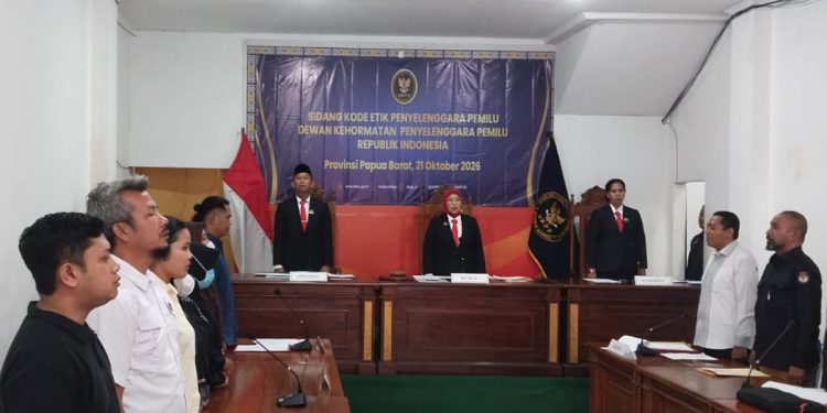 DKPP Mulai Sidang KEPP Dugaan Asusila AM Anggota KPU Papua Barat