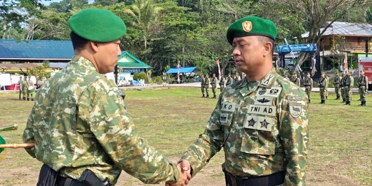 Letkol Inf. Sidik Pramono Resmi Jabat Danyonif 763/SBA