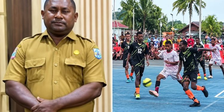 Sukses Gelar Gawang Mini, Kepala Distrik Sorong Manoi Apresiasi Pemuda