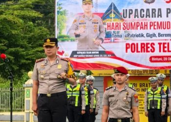 Polres Teluk Bintuni Peringati Hari Sumpah Pemuda ke‑98, Teguhkan Komitmen Jaga NKRI