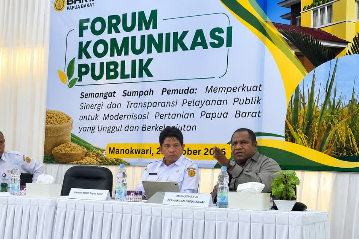 Irigasi Prafi Dipalang, ORI Desak Solusi Cepat