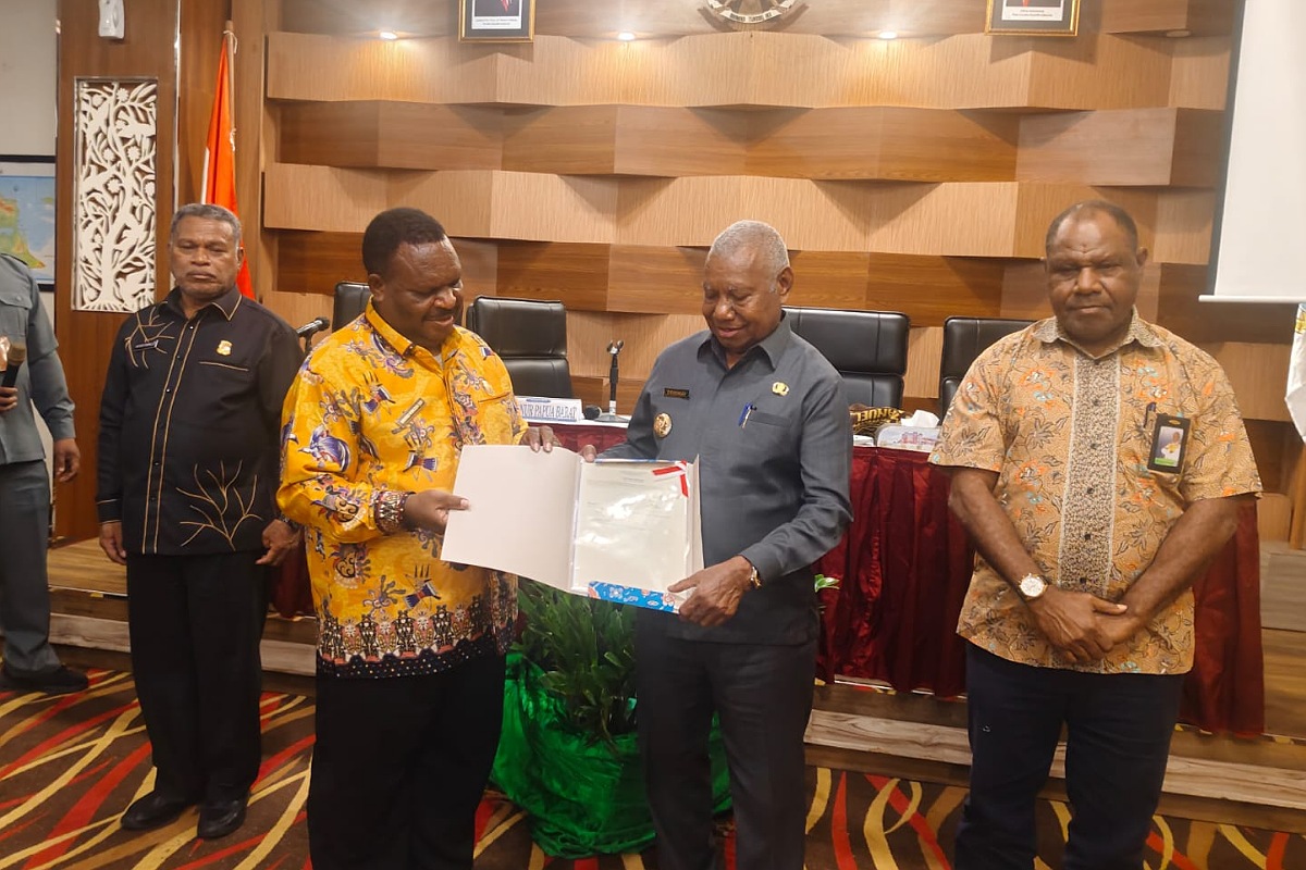 Dimulai Tahun 2027, Pembangunan Gedung Baru DPRP‑MRPB Ditargetkan Rampung Dua Tahun